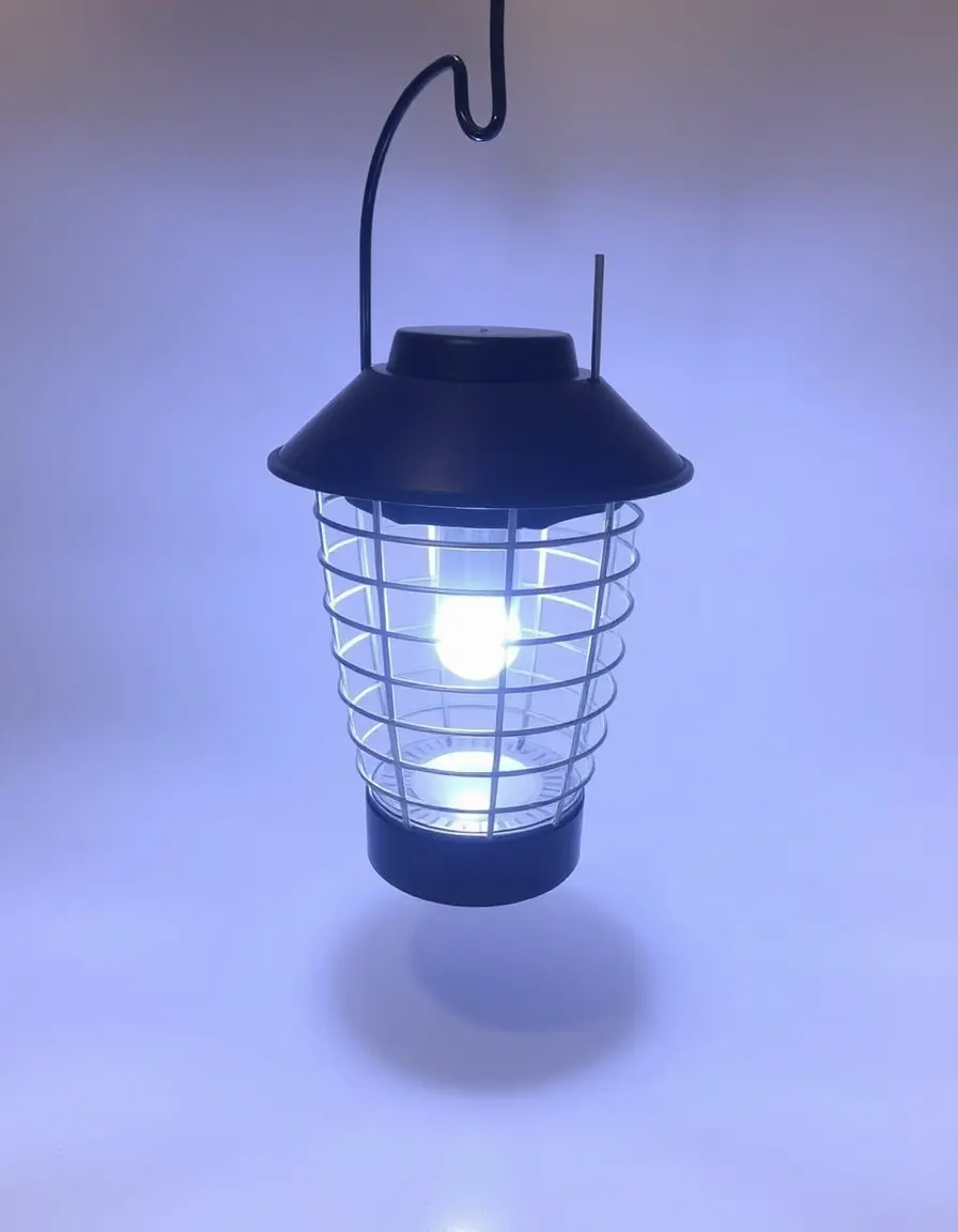 Destructeur d'insectes électrique discret pour soirées d'été