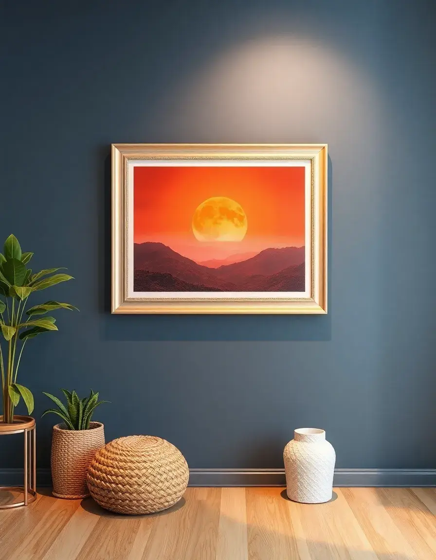 Cadre photo minimaliste pour décoration murale