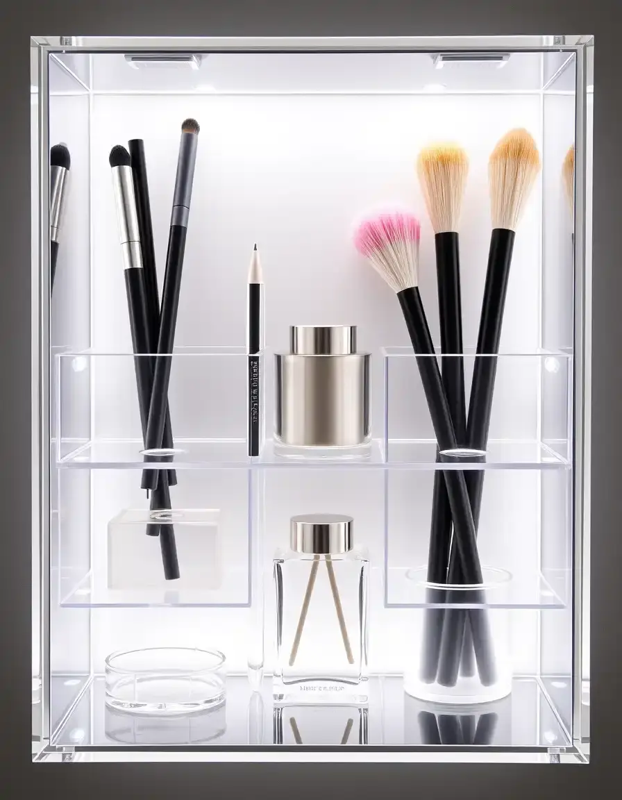 Organisateur acrylique moderne pour cuisine
