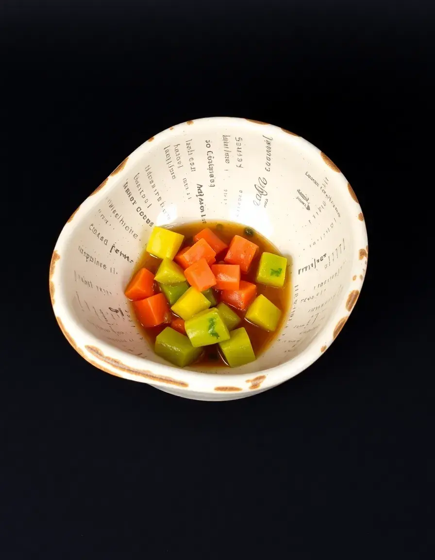 Set de bols à salsa en céramique colorée