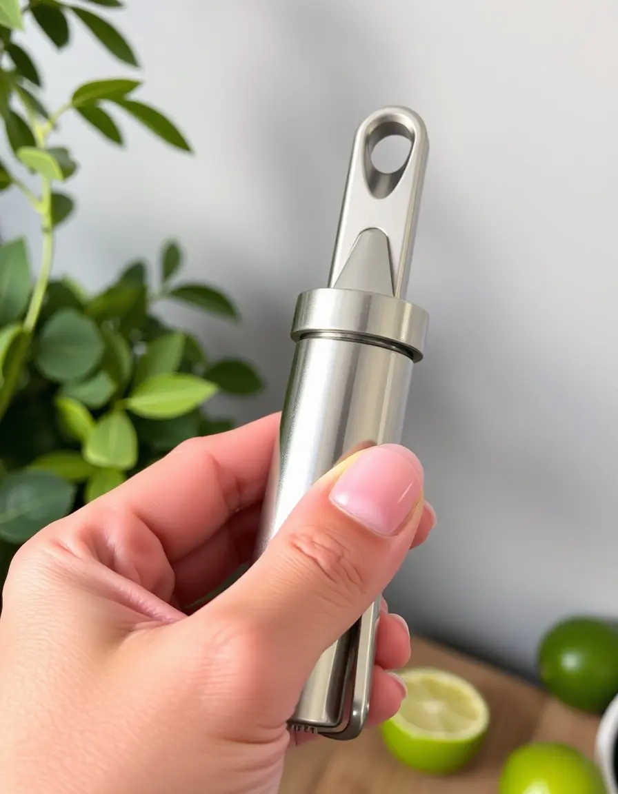 Presse-citron manuel en métal pour assaisonner les tacos