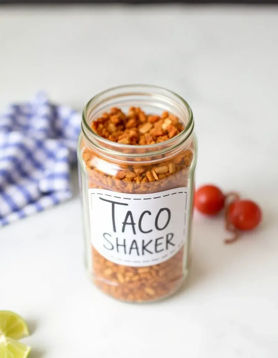 Saupoudreuse à épices pour mélange à tacos maison