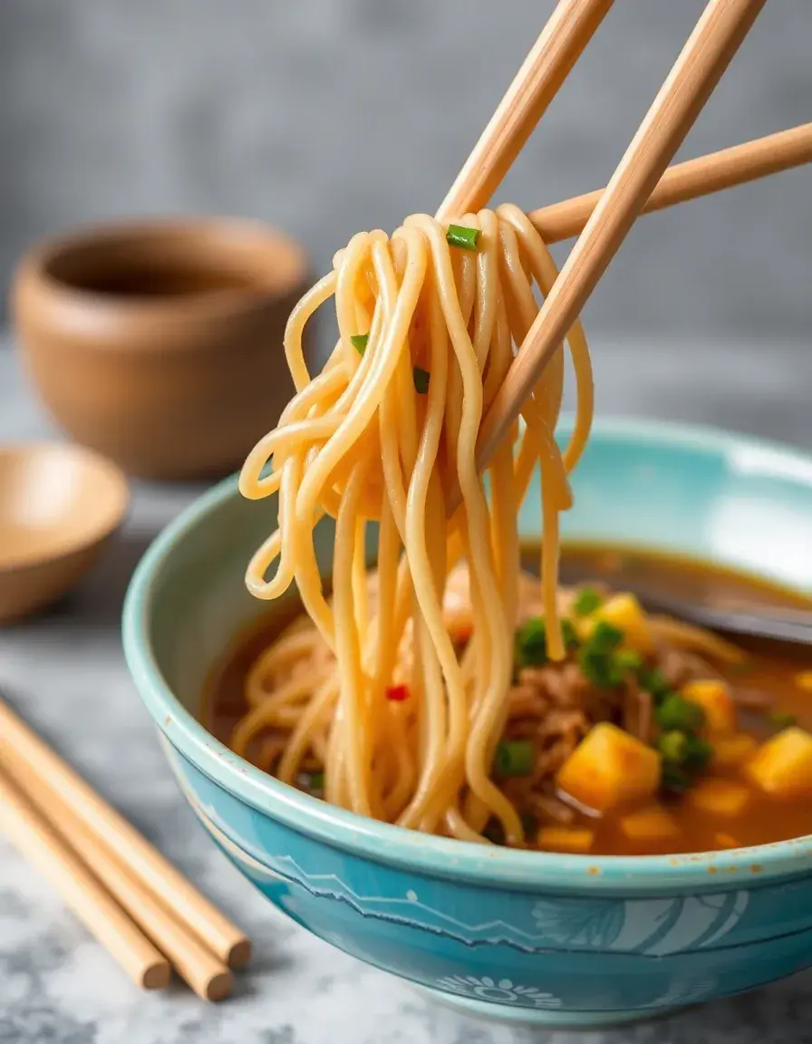 Set de baguettes longues pour nouilles et ramen