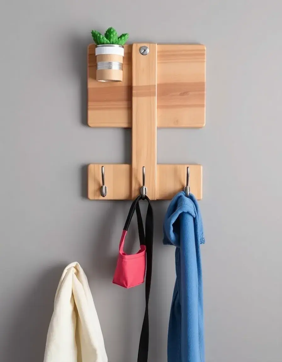 Patère compacte pour cuisine