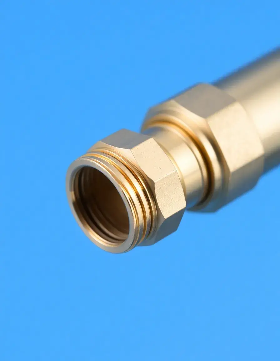 Adaptateur de tuyau en laiton pour robinet