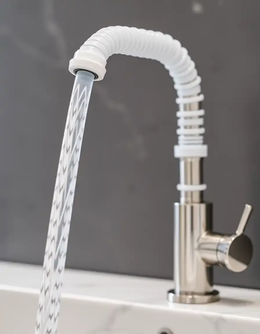Tube d'extension flexible pour robinet