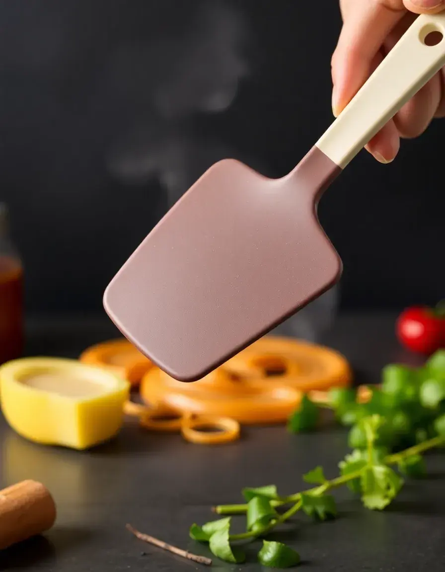 Spatule en silicone résistante à la chaleur