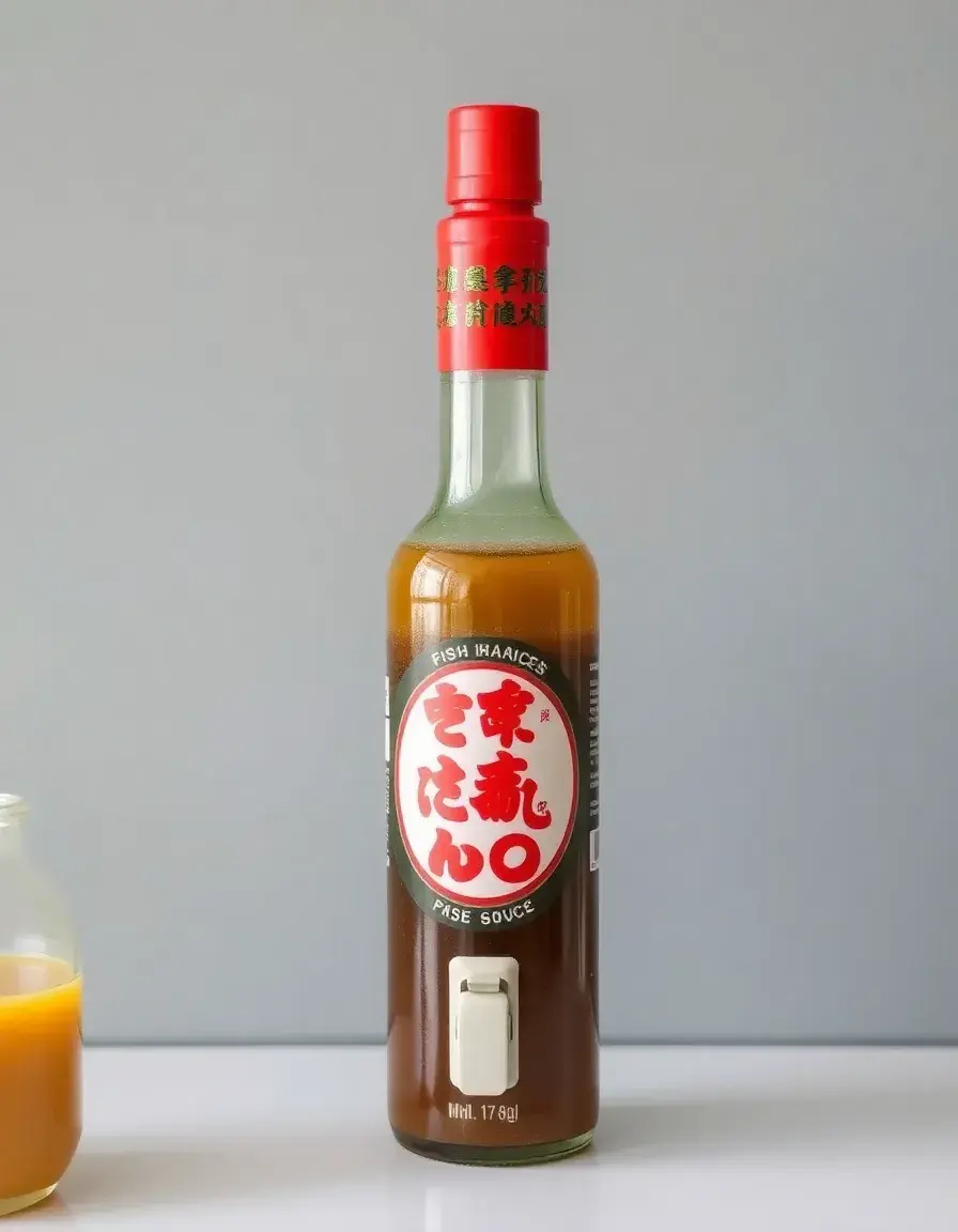 Distributeur de sauce Nuoc Mam en verre