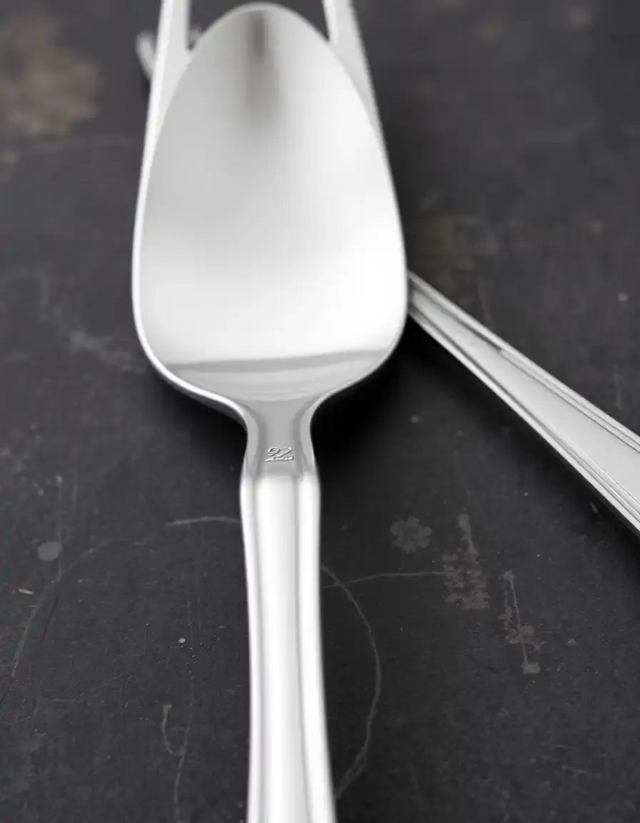 Fourchette de service à deux dents élégante