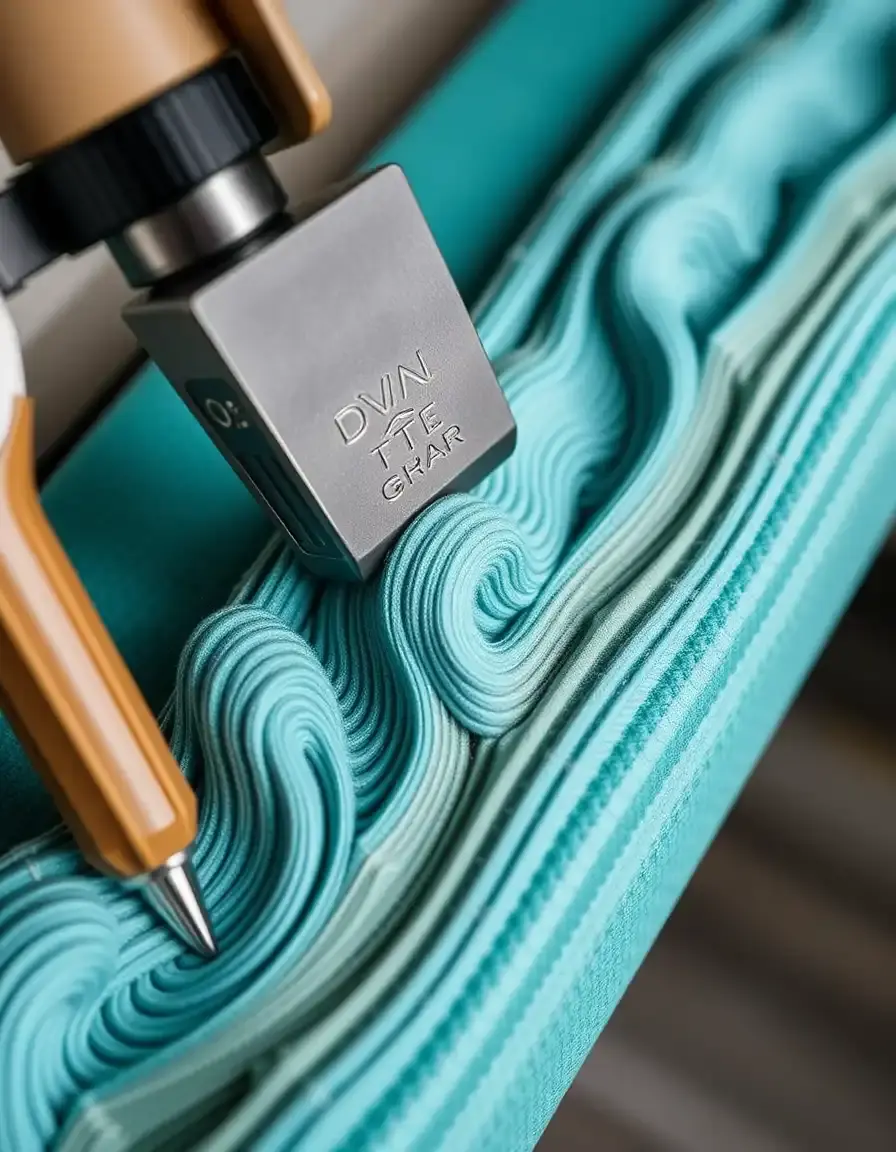 Presse-purée manuel design vague