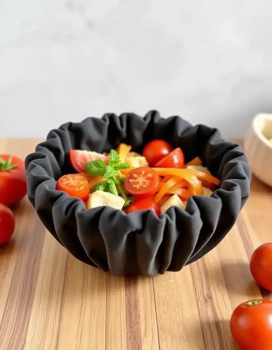Couvre-bol réutilisable pour conserver les lentilles
