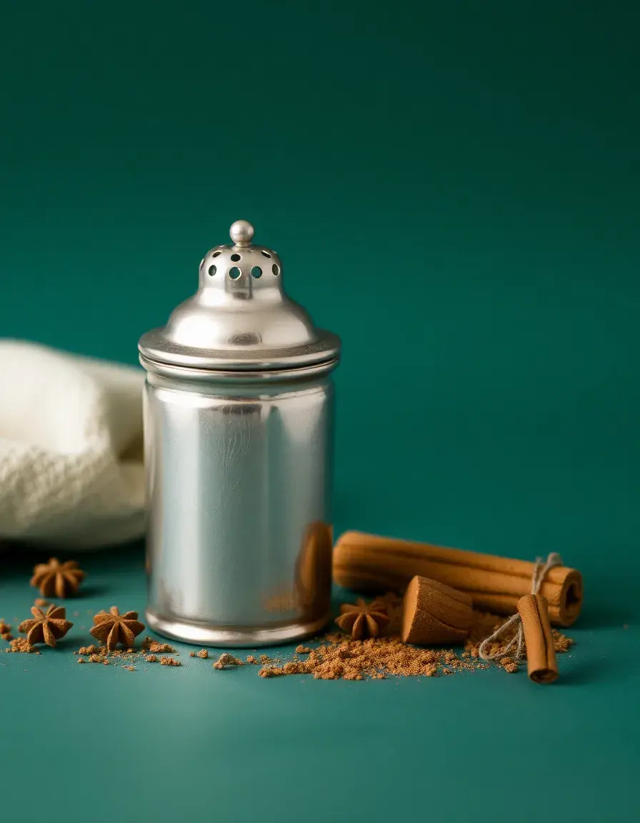 Saupoudreur à épices en métal