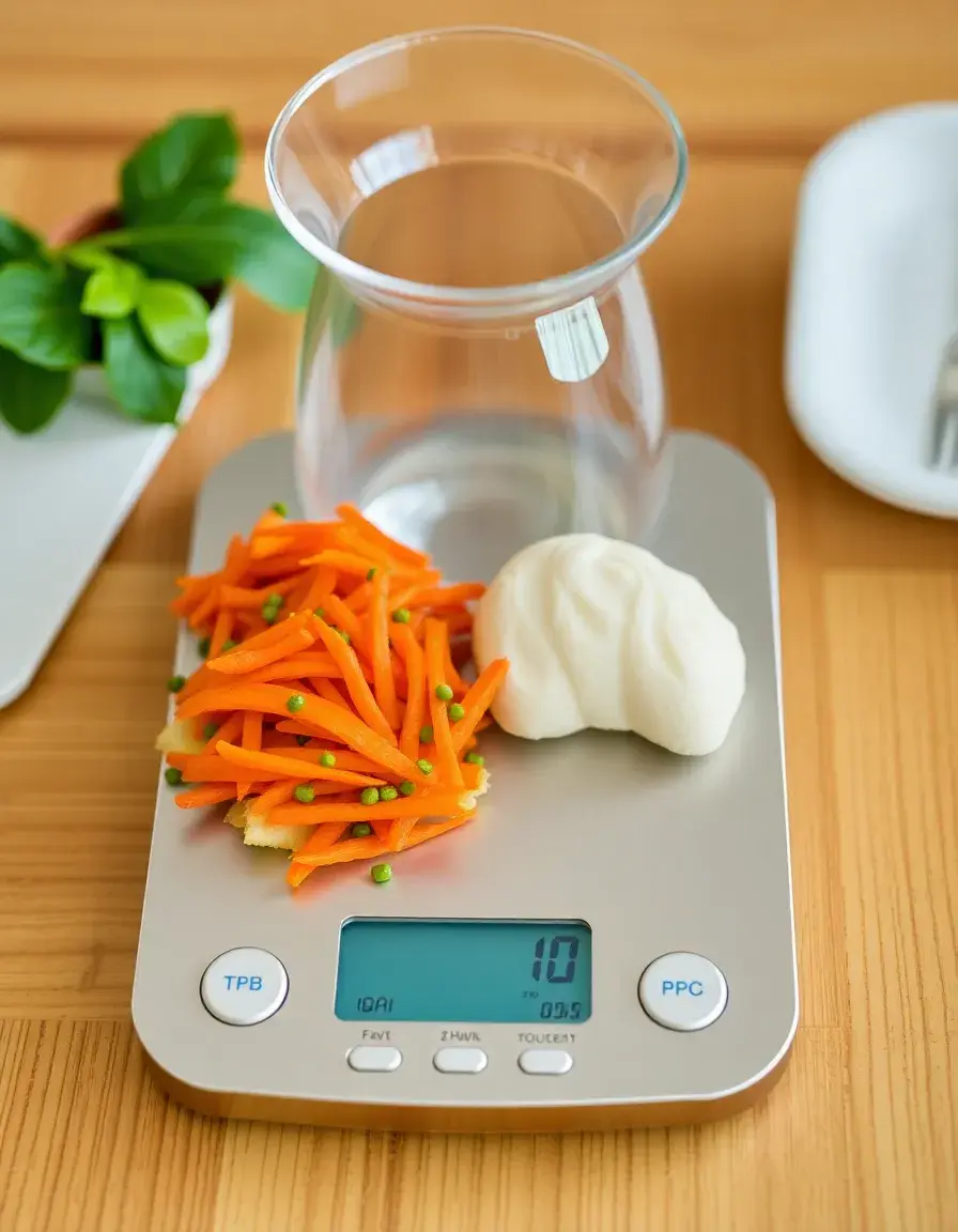 Balance digitale de précision pour portions