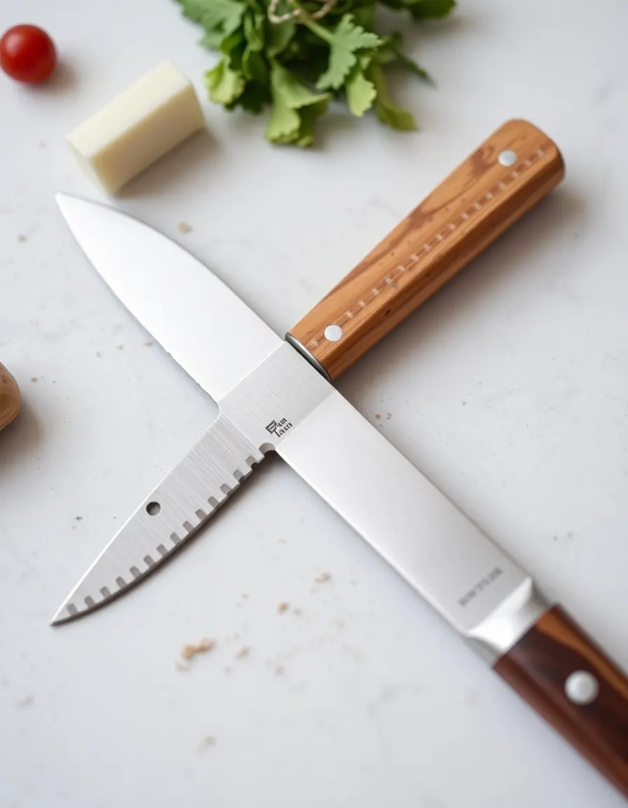 Couteau offset dentelé pour sandwiches et deli