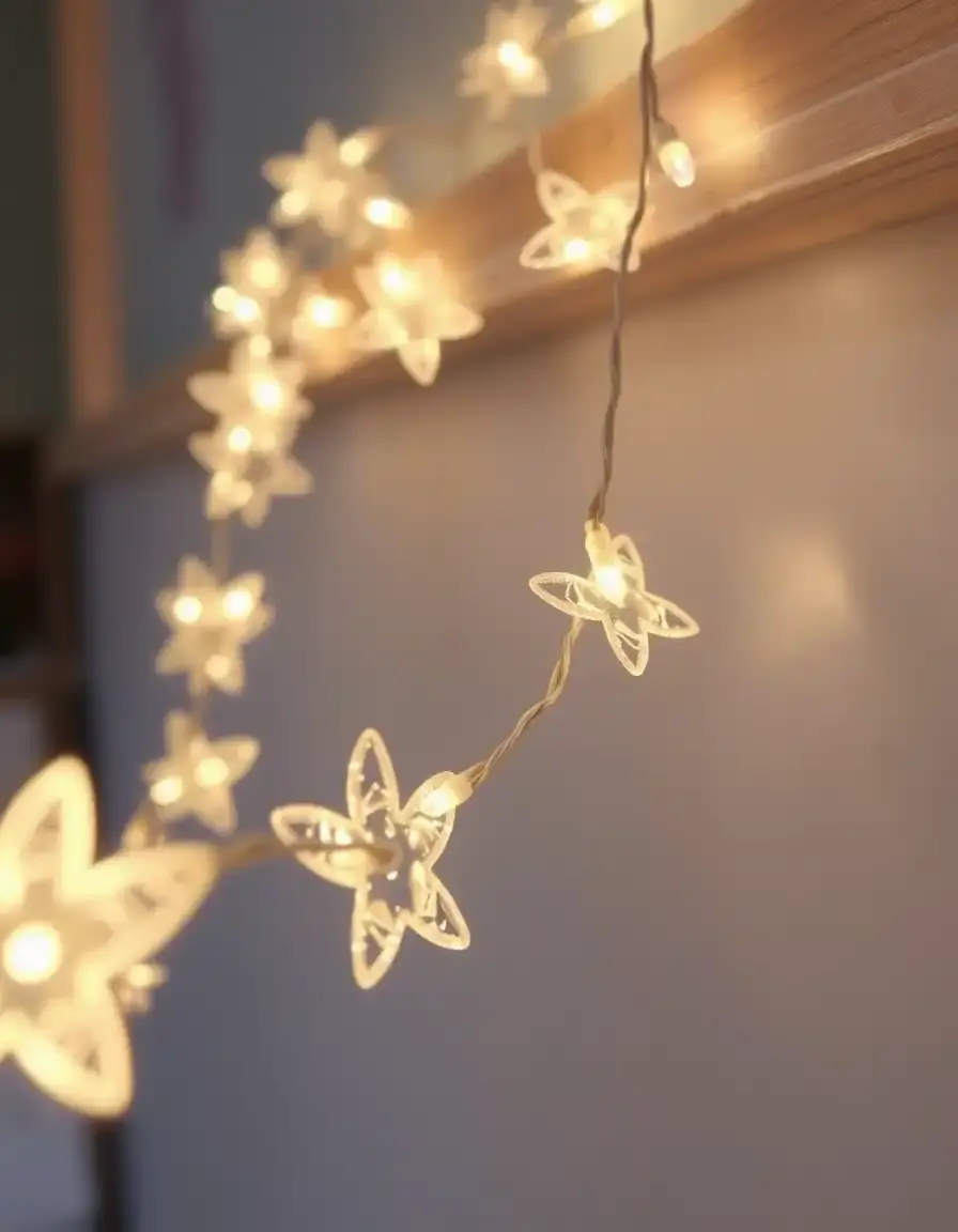 Guirlande lumineuse décorative pour une ambiance de cuisine chaleureuse