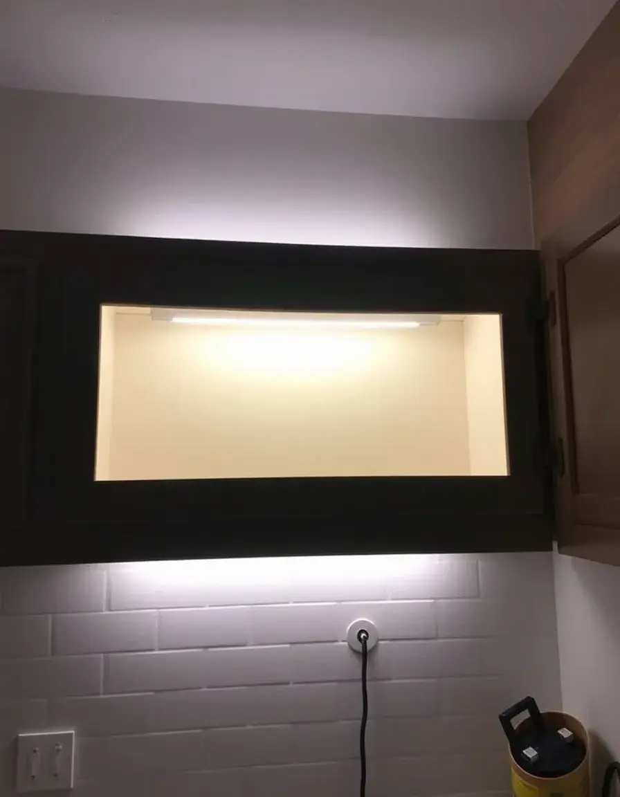 Ruban LED adhésif pour éclairage sous meuble cuisine