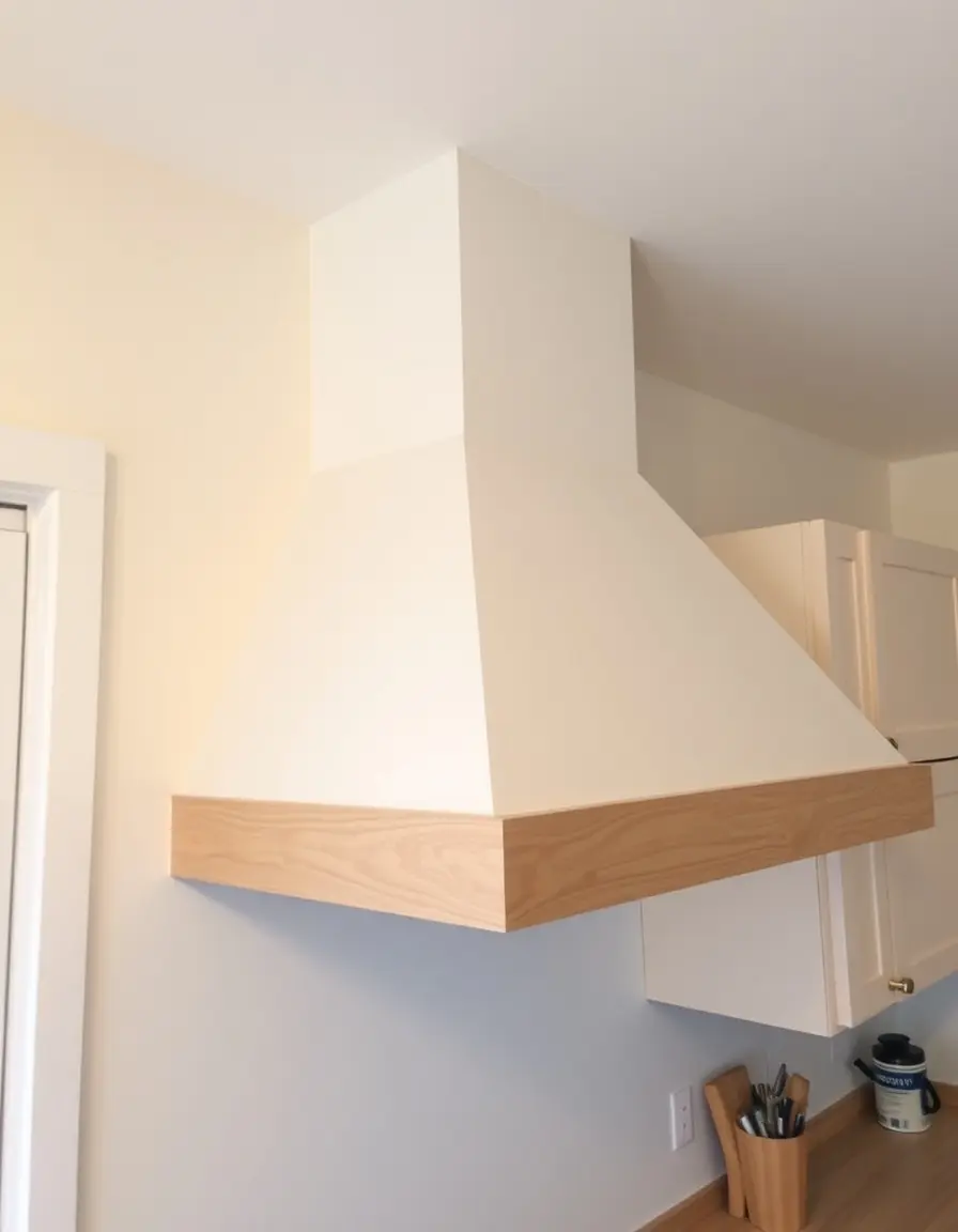 Support mural de fixation pour hotte de cuisine