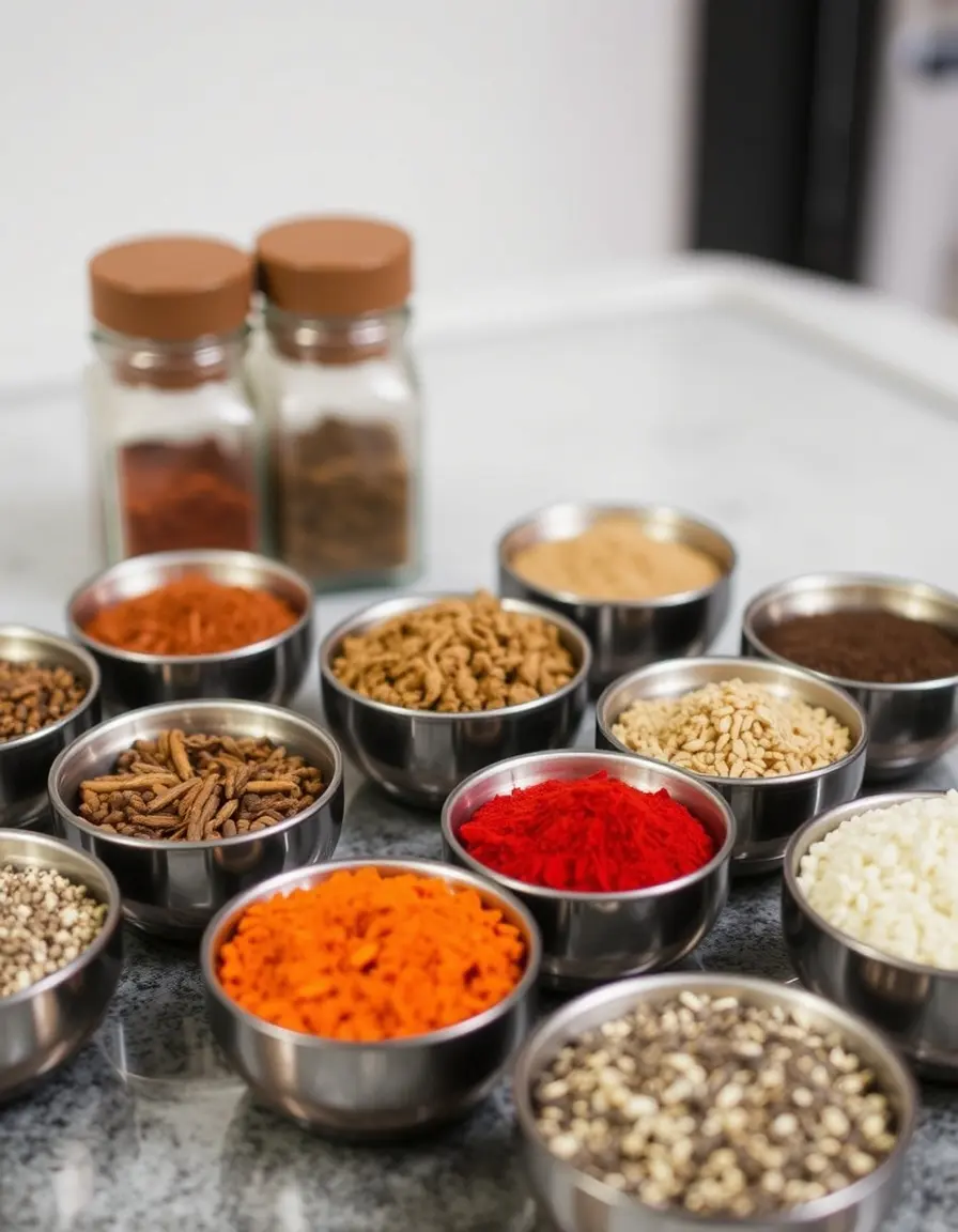 Coffret d'épices du monde assorties World Spice Set