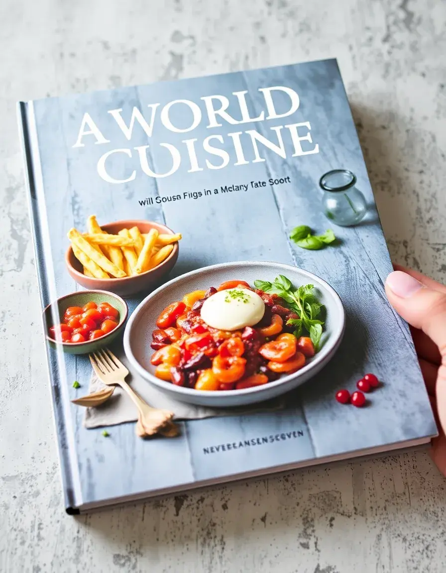 Livre de recettes de cuisine du monde Recipe Book World