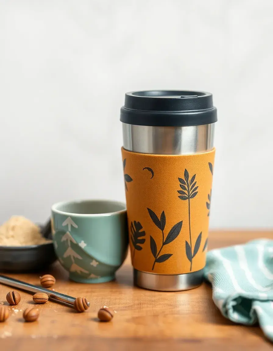 Mug de voyage thème cuisine du monde Mug Travel