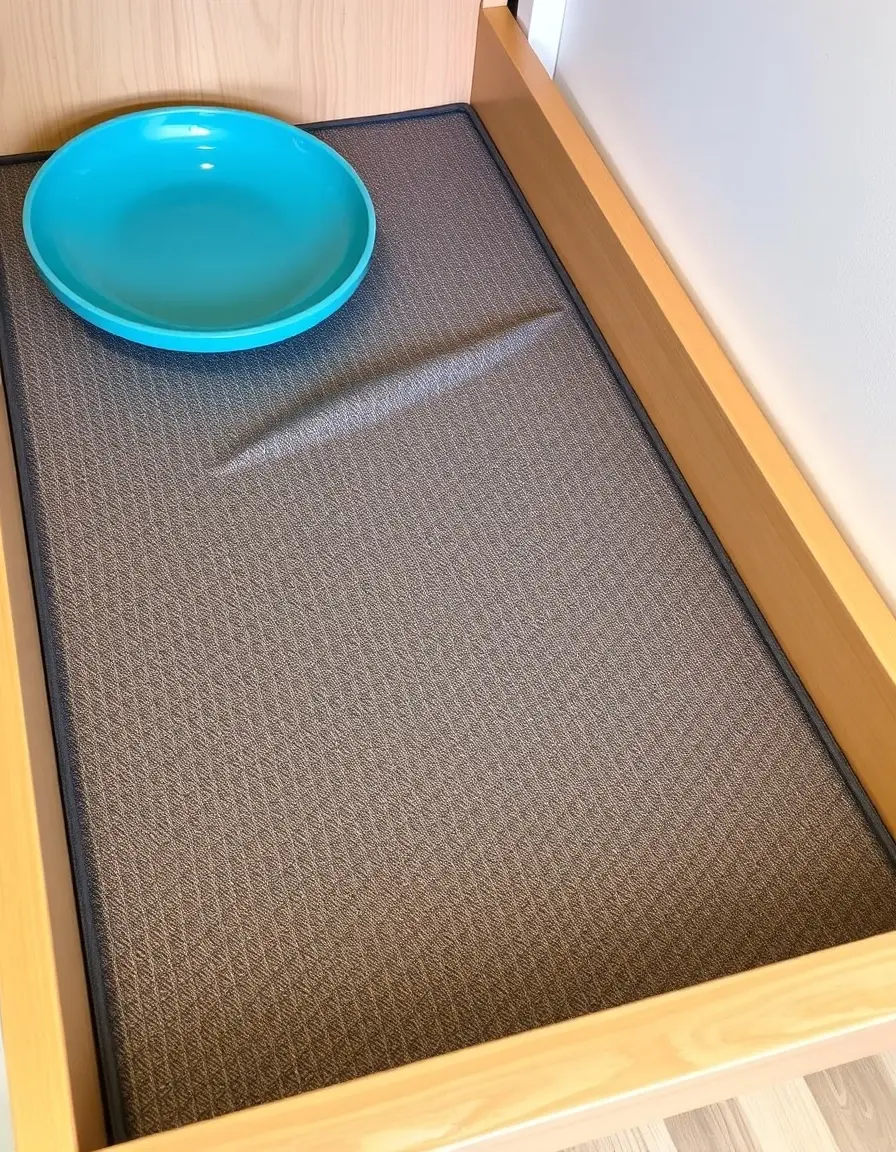 Revêtement antidérapant pour tiroir de cuisine Shelf Liner Drawer
