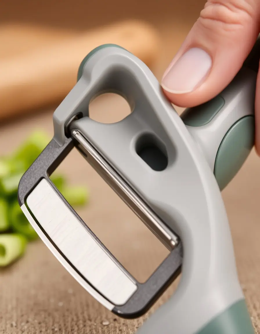 Éplucheur à lame pivotante ergonomique commis de cuisine