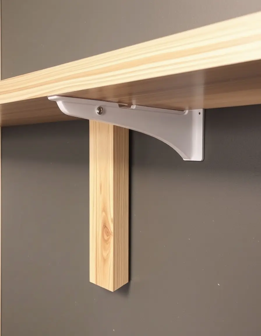 Organisateur d'étagère clipsable pour placard haut
