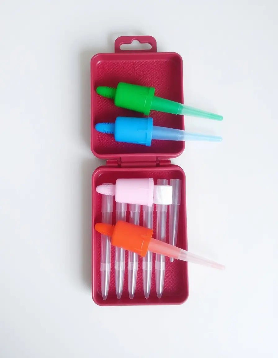 Ensemble de pipettes en plastique pour dosage précis