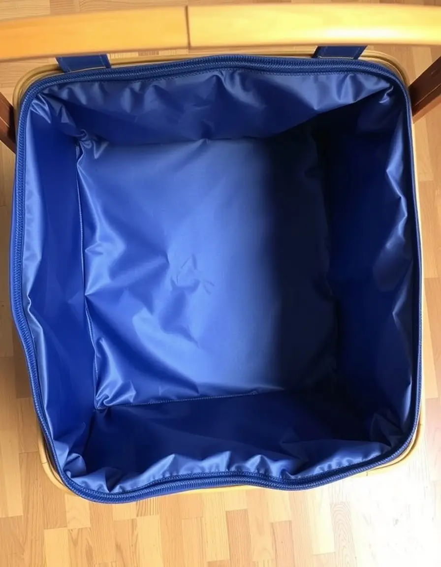 Doublure de panier de pique-nique isolée et pliable pour conserver au frais