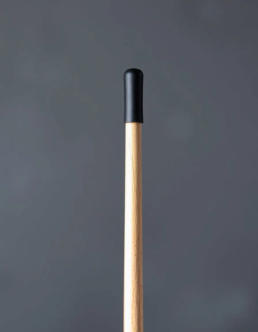 Louche en bois avec embout en silicone noir