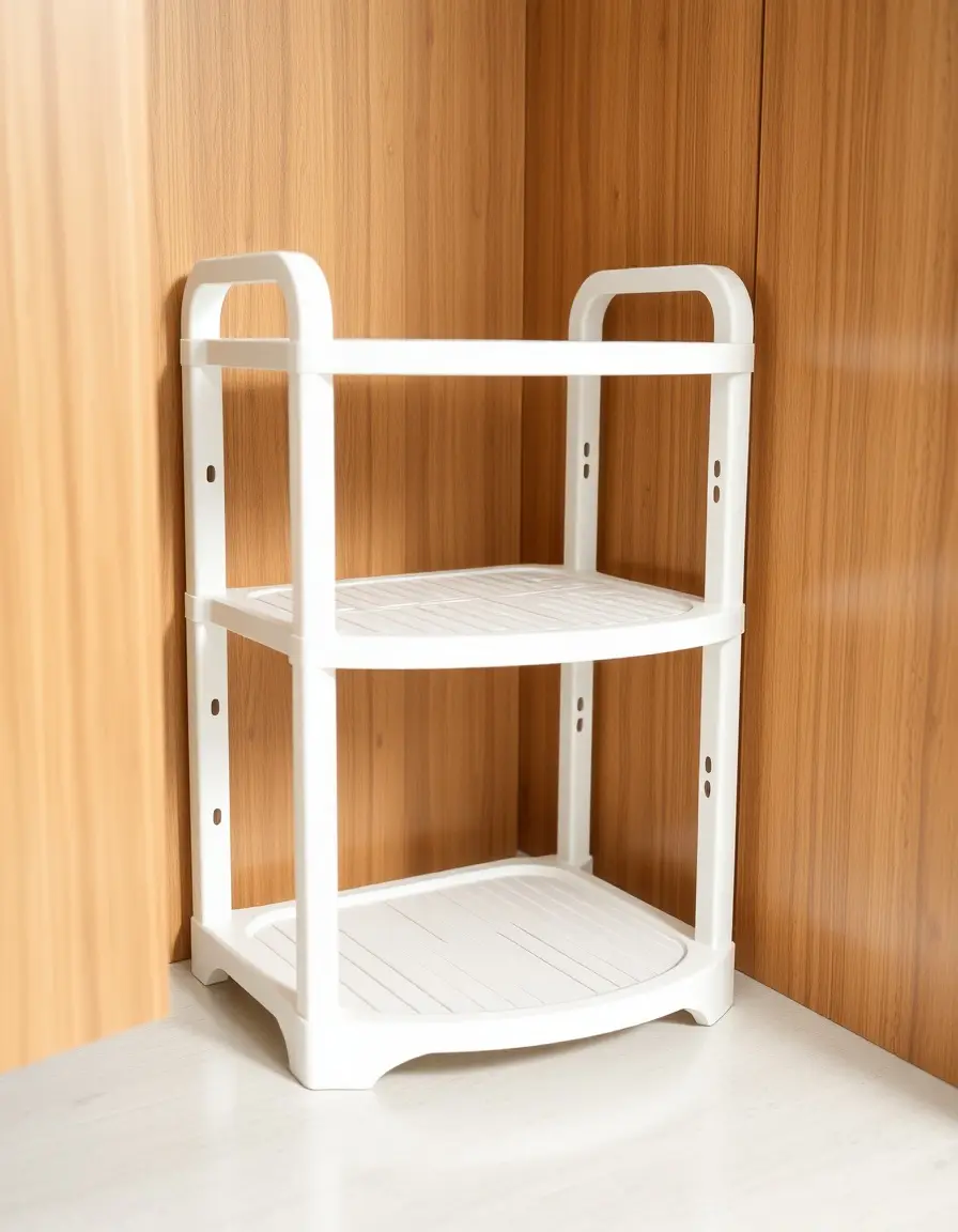 Corner Shelf Stand à étages