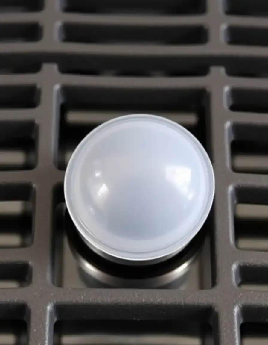 Protège-boutons de cuisinière transparents pour sécurité enfant sur piano de cuisine