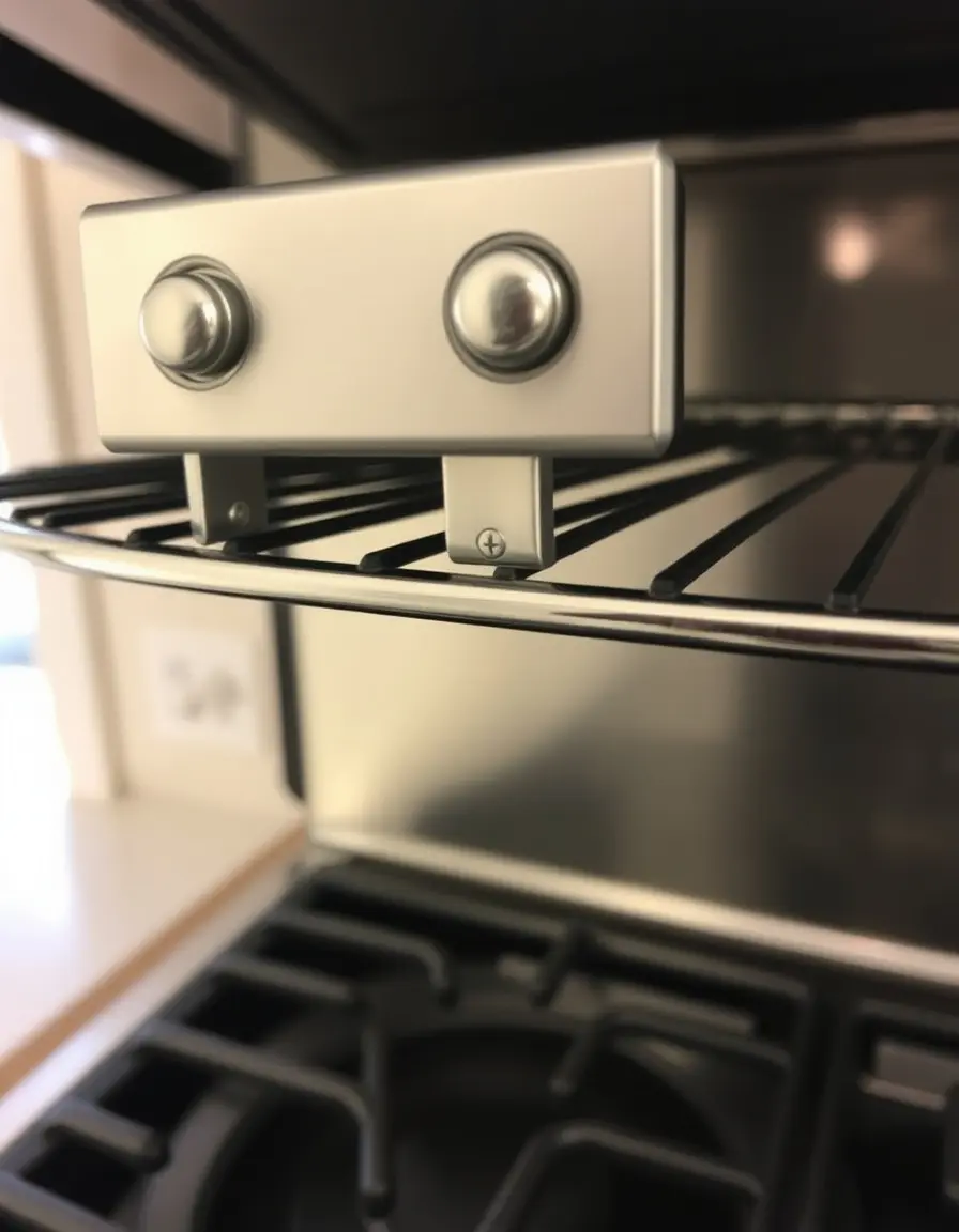 Clips de réglage pour grille de four en métal