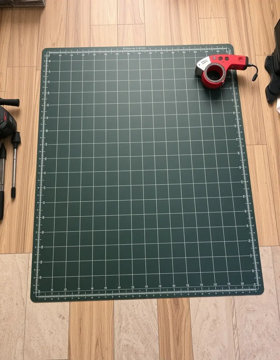 Tapis de découpe auto-cicatrisant pour cuisine