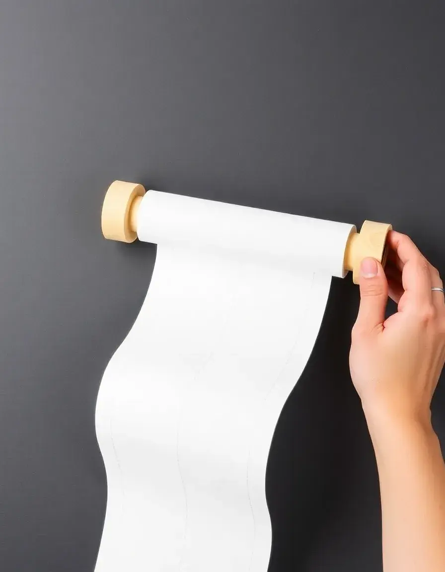 Rouleau de papier gabarit pour plan de travail