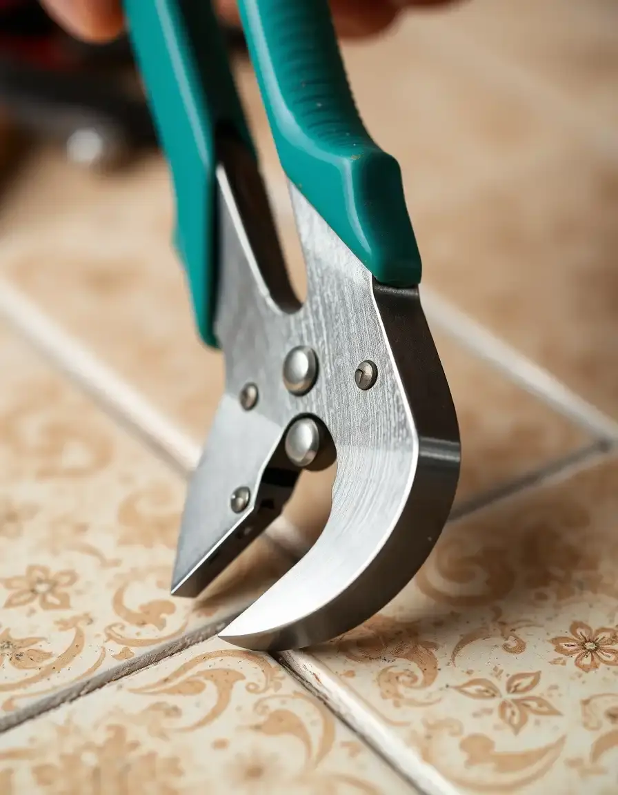 Pince coupe-carrelage à molettes pour découpes précises