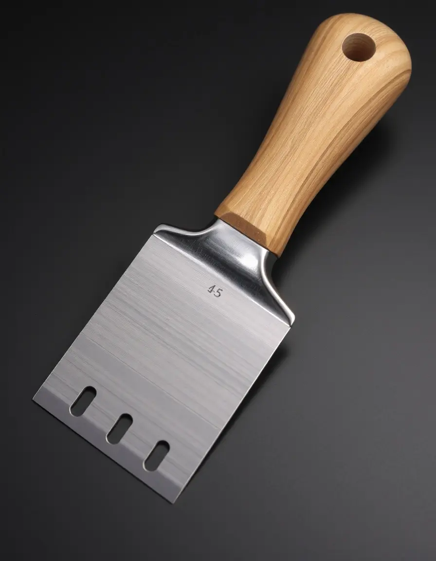 Peigne à colle cranté en acier inoxydable pour carrelage mural cuisine