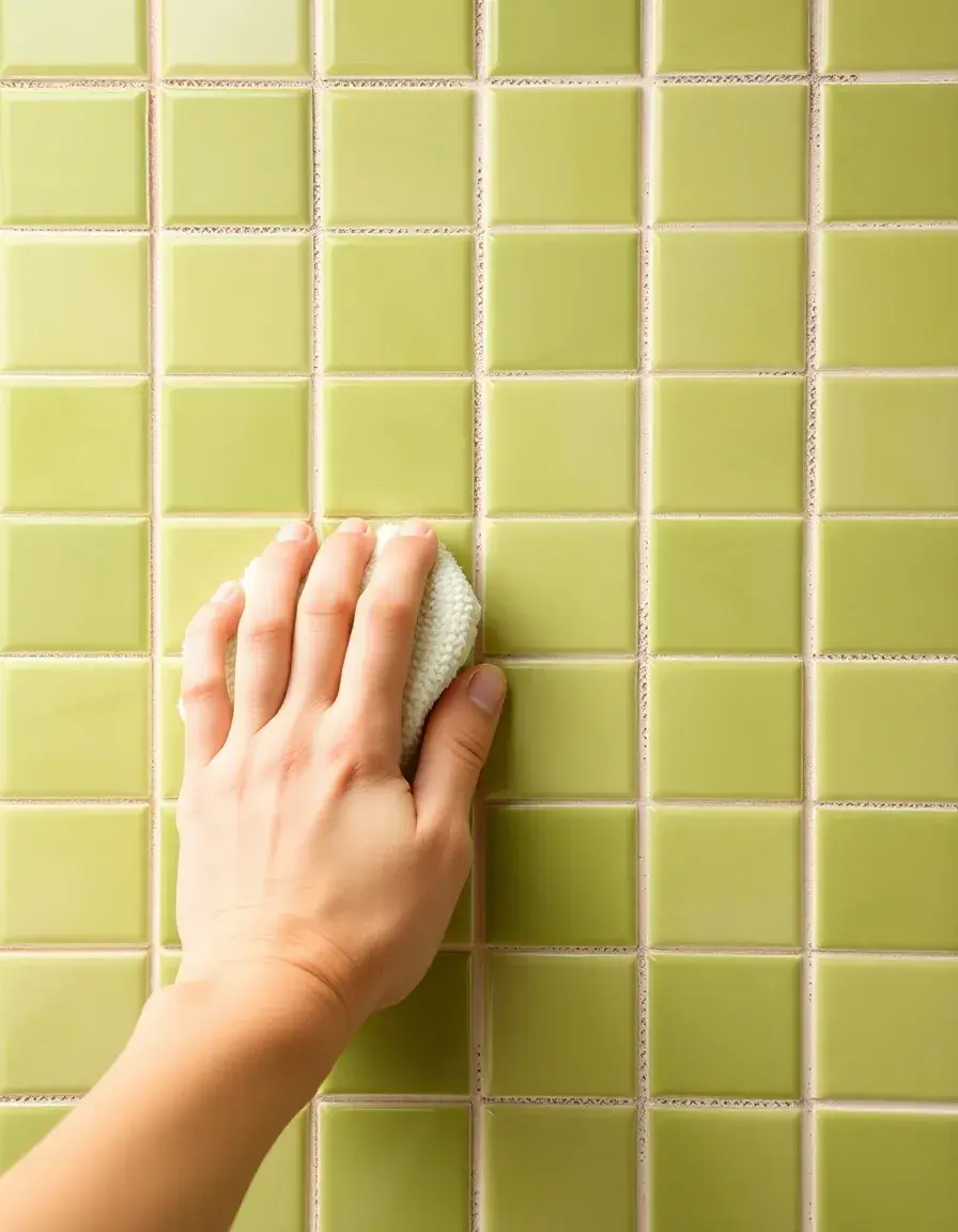 Lingettes de nettoyage pour carrelage de cuisine