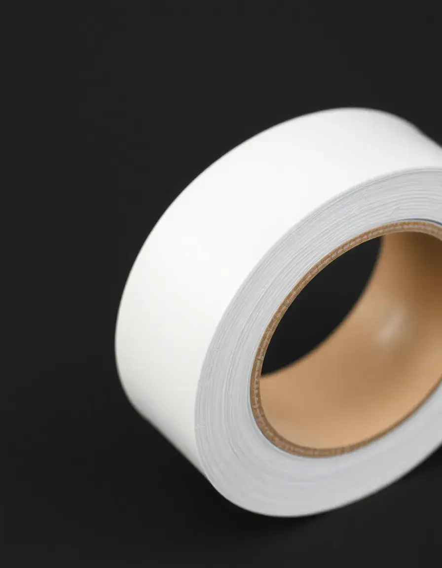 Rouleau de ruban d'étanchéité PTFE blanc