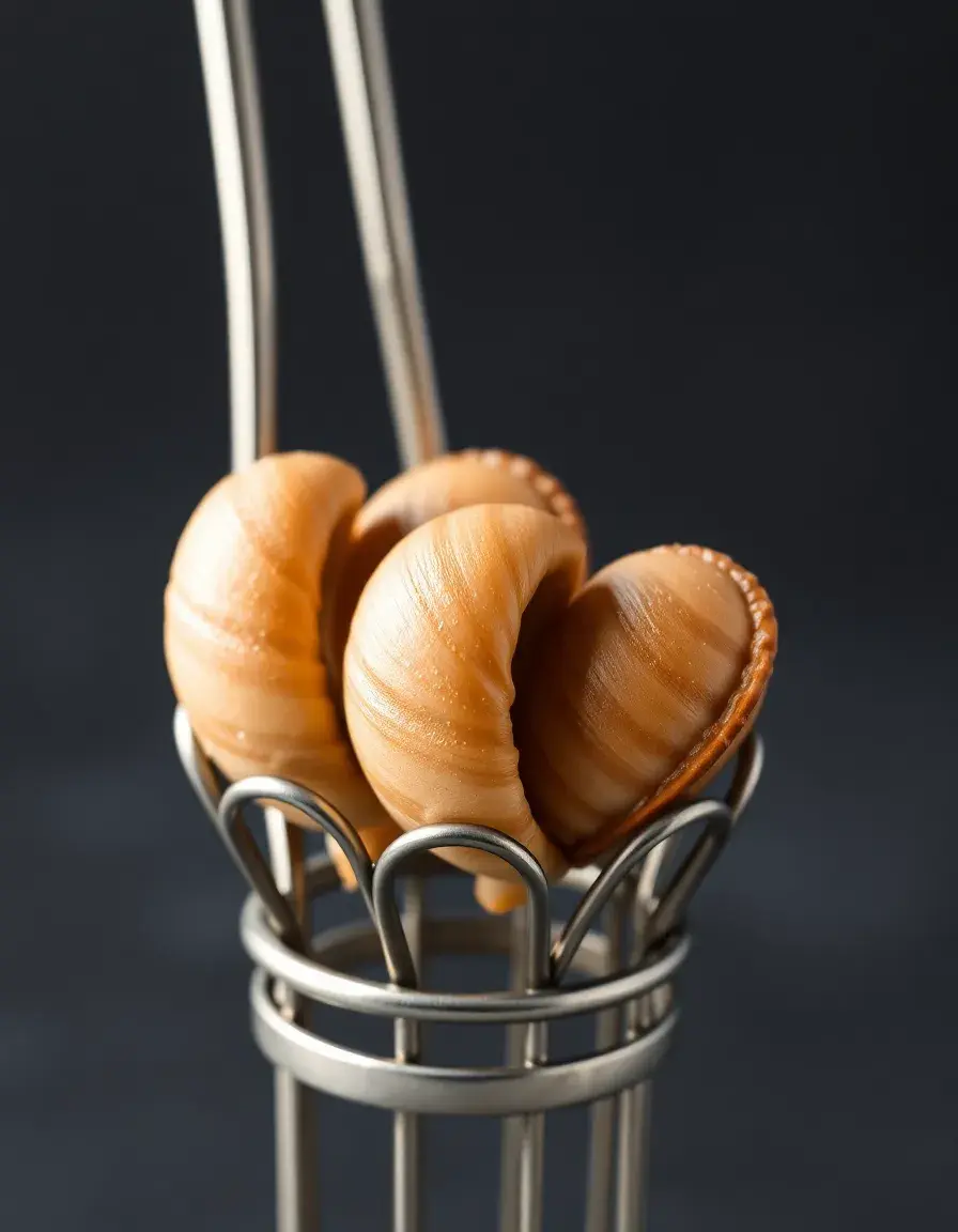 Ensemble de pinces à escargots en métal