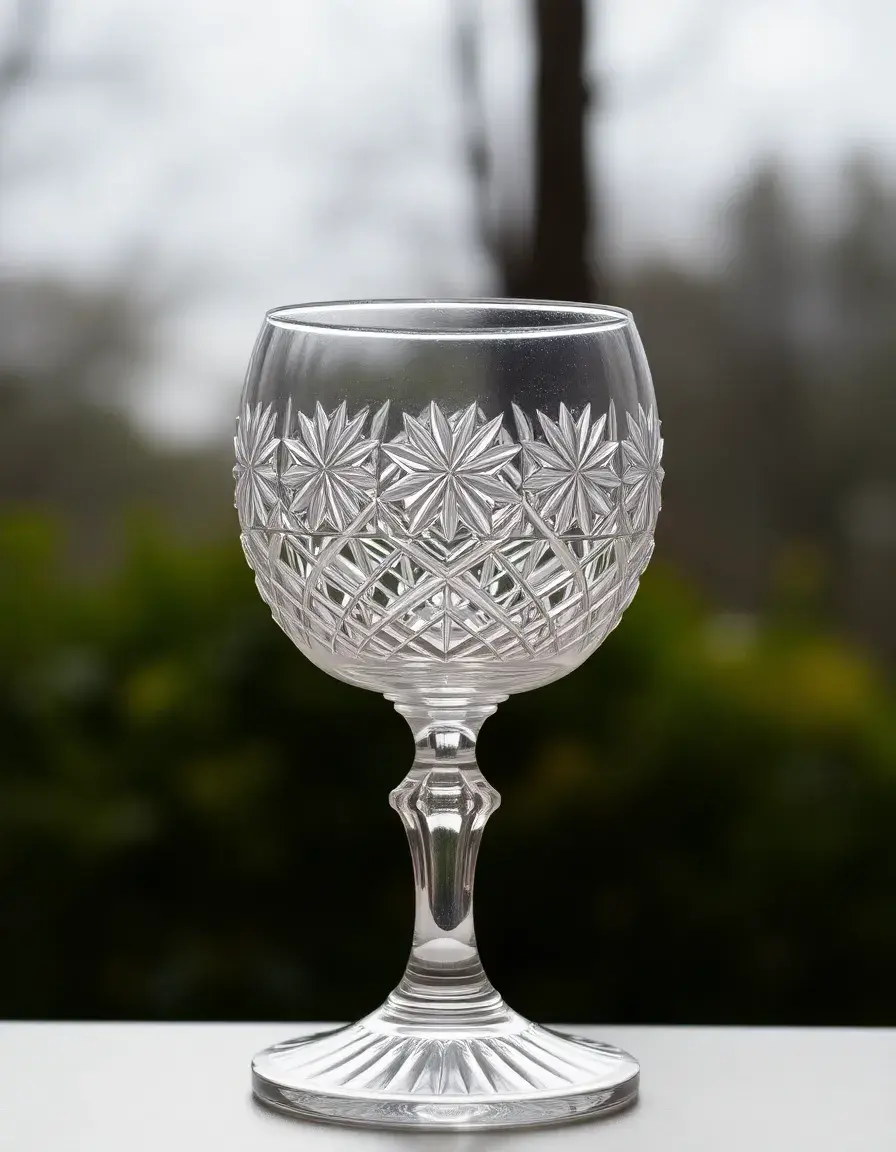 Carafe à décanter en cristal à base large pour vin
