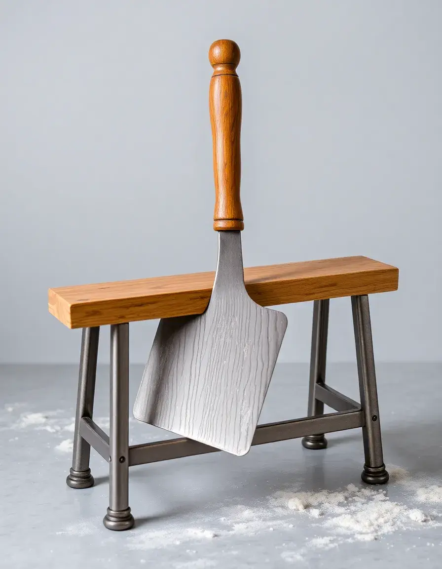 Coupe-pâte en métal maryse cuisine boulangerie