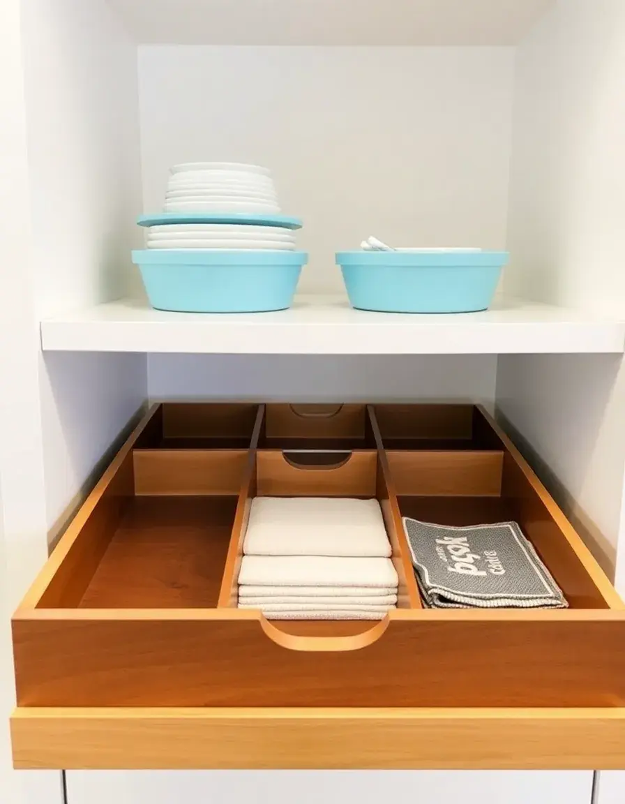 Tray Divider Adjustable : Séparateur de plateaux ajustable pour étagère