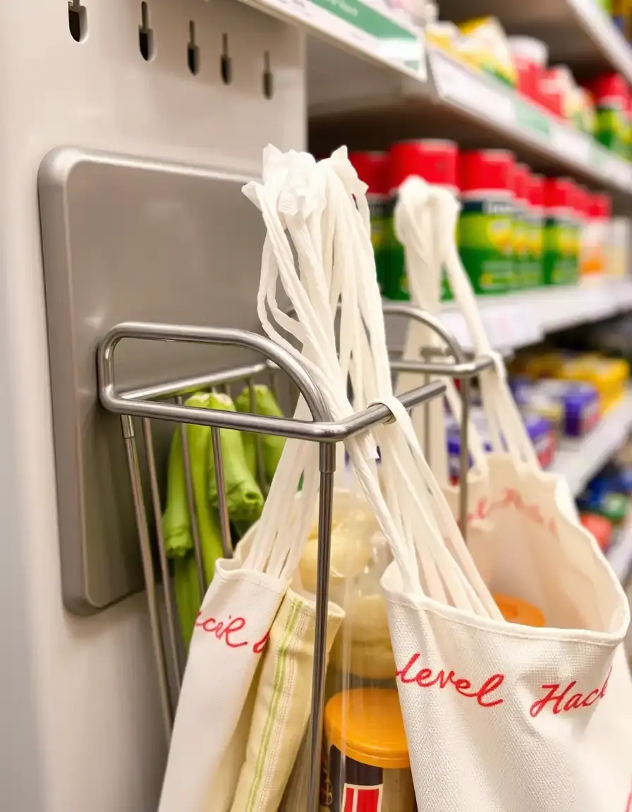 Bag Holder Dispenser : Distributeur de sacs poubelle ou sacs réutilisables