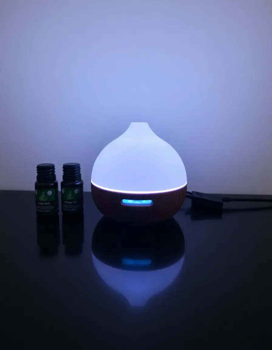 Petit diffuseur d'huiles essentielles USB