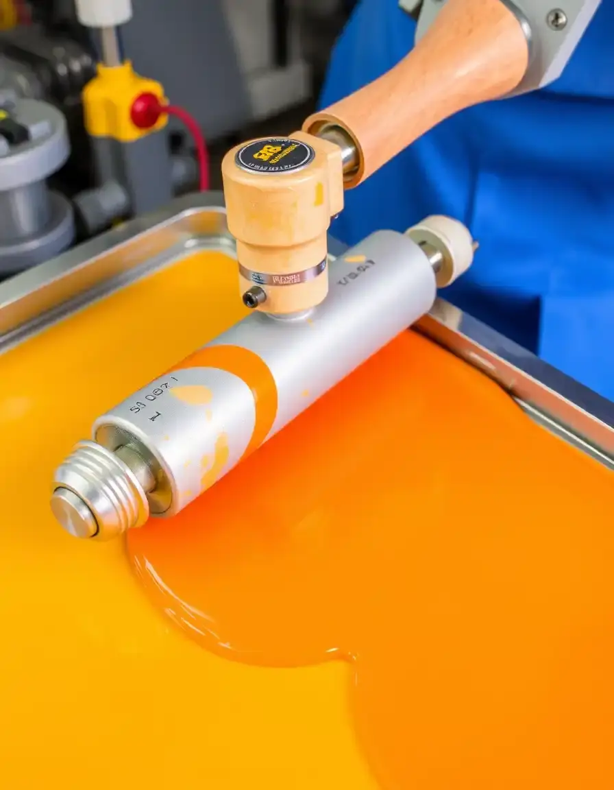 Rouleau applicateur de colle avec bac pour papier peint