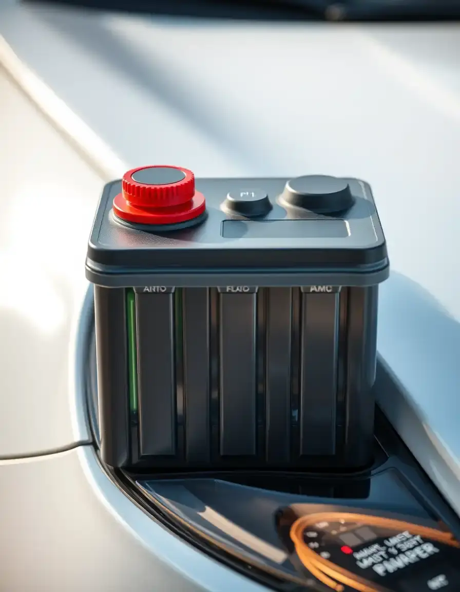 Couvercle de batterie pour poubelle à capteur