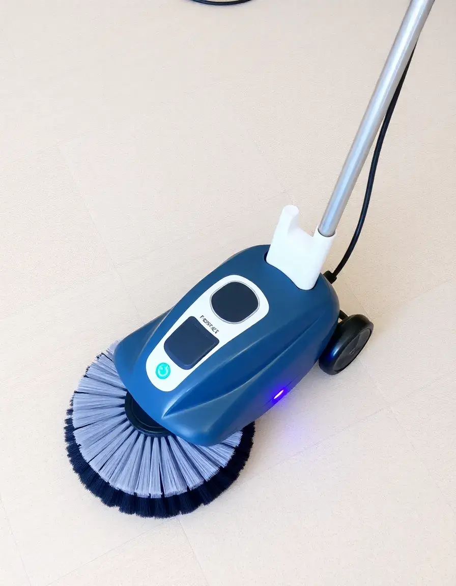 Brosse électrique rotative pour carrelage cuisine sol