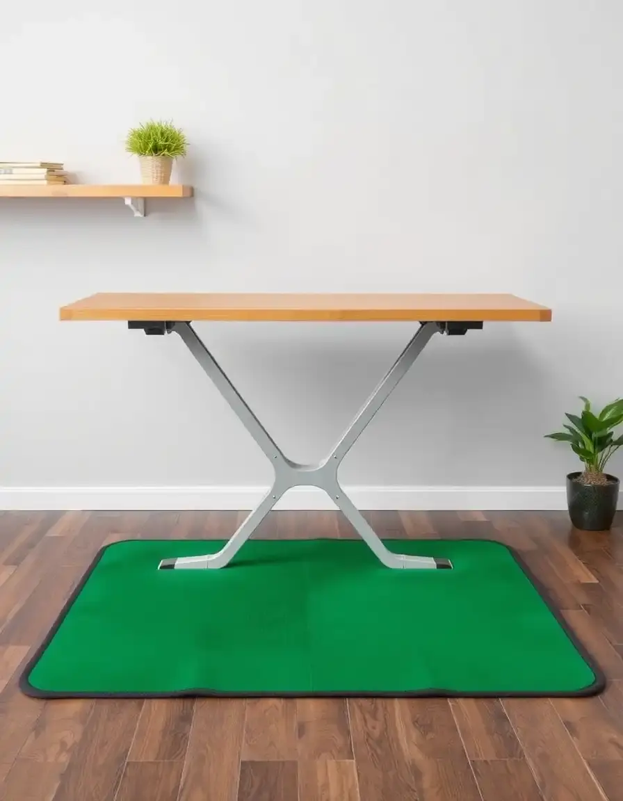 Tapis anti-fatigue pour station de cuisine centrale