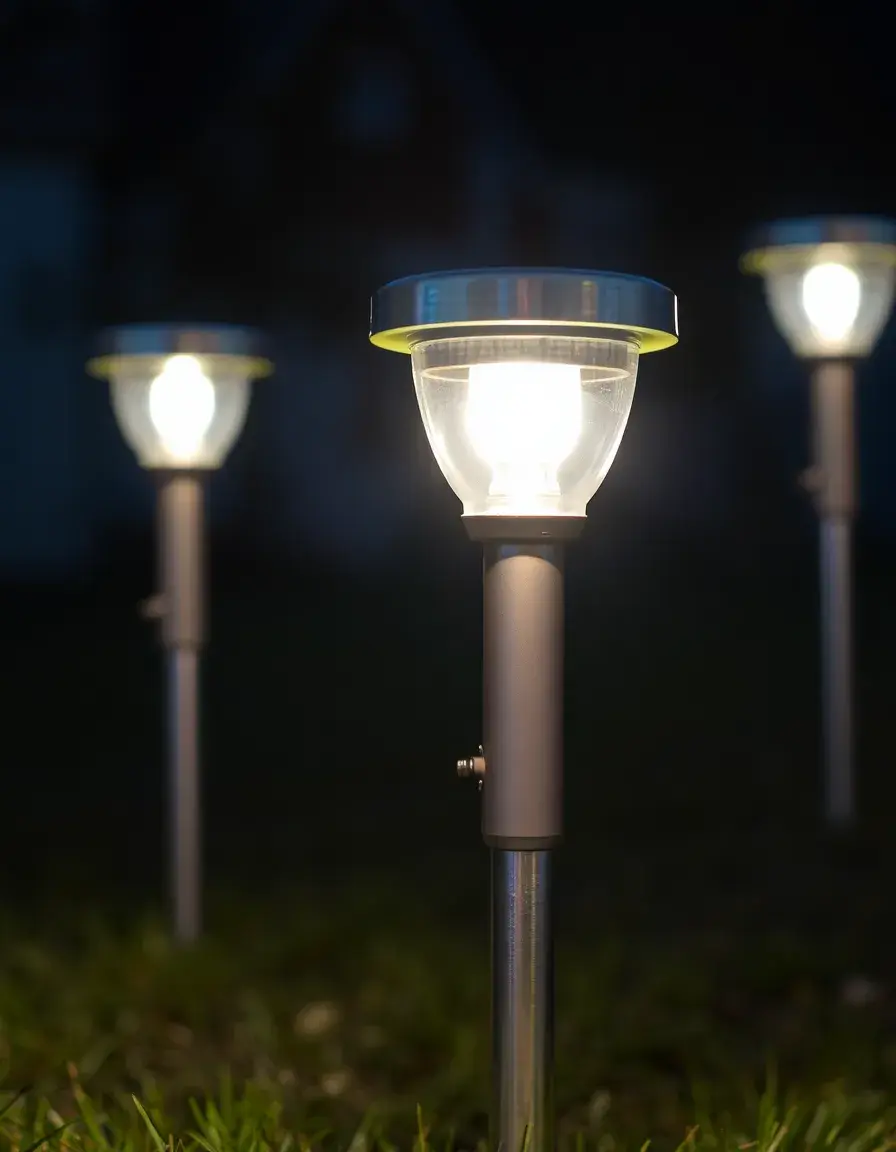 Projecteur solaire à piquer pour jardin et terrasse